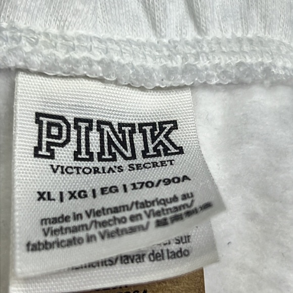 Shorts - NWT - Victoria Secret Pink - White cotton shorts size XL - Picture 3 of 4